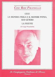 Copertina raccolta contenente La signora Frola e il signor Ponza suo genero